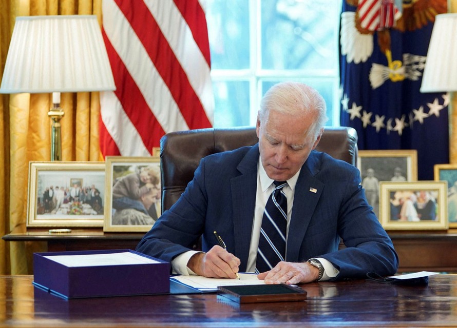 Tổng thống Mỹ Joe Biden. Ảnh: FT.