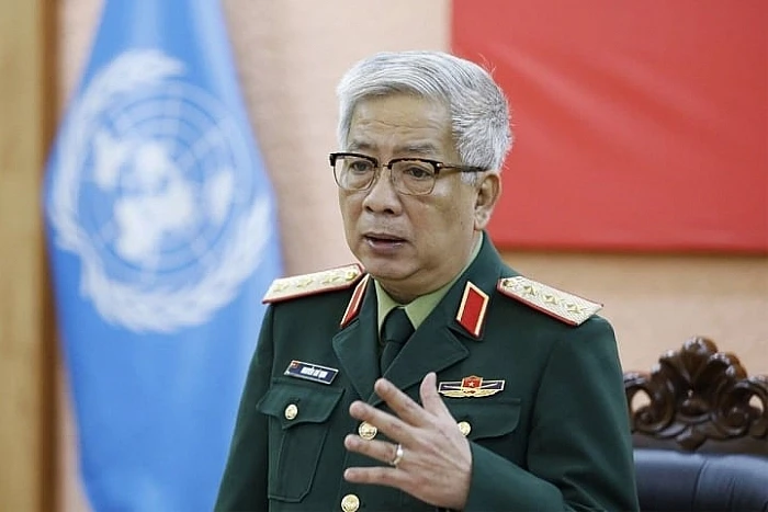 Thượng tướng Nguyễn Chí Vịnh, nguyên thứ trưởng Bộ Quốc phòng. Ảnh: TTXVN.