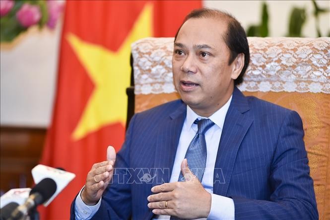 Đại sứ Việt Nam tại Hoa Kỳ Nguyễn Quốc Dũng. Ảnh tư liệu: TTXVN phát.