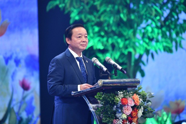 Phó Thủ tướng Trần Hồng Hà phát biểu tại chương trình.