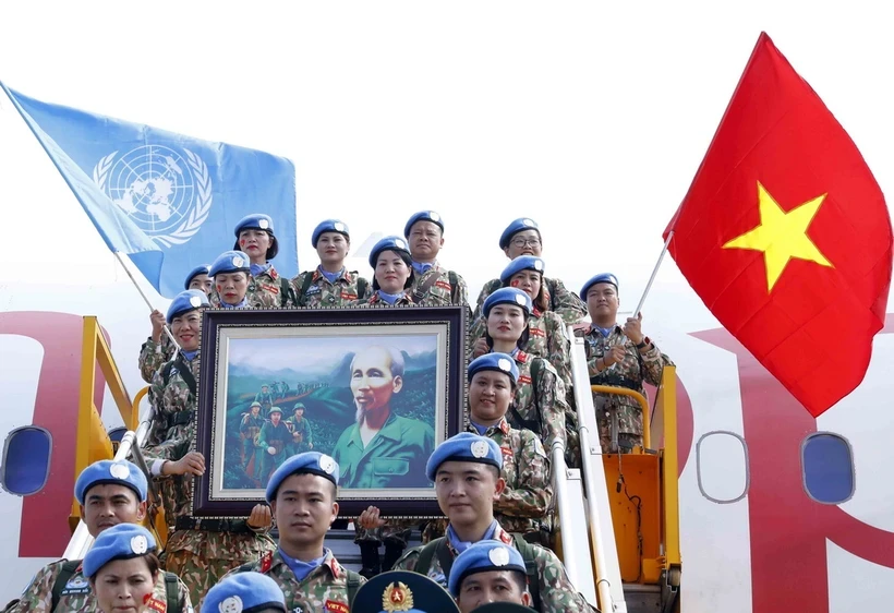 Đến nay, Việt Nam đã cử 789 lượt cán bộ, nhân viên tham gia hoạt động gìn giữ hòa bình Liên hợp quốc.