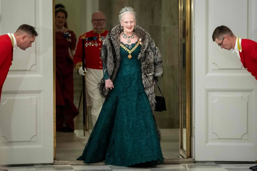 Nữ Hoàng Đan Mạch Margrethe II. Ảnh: AFP.