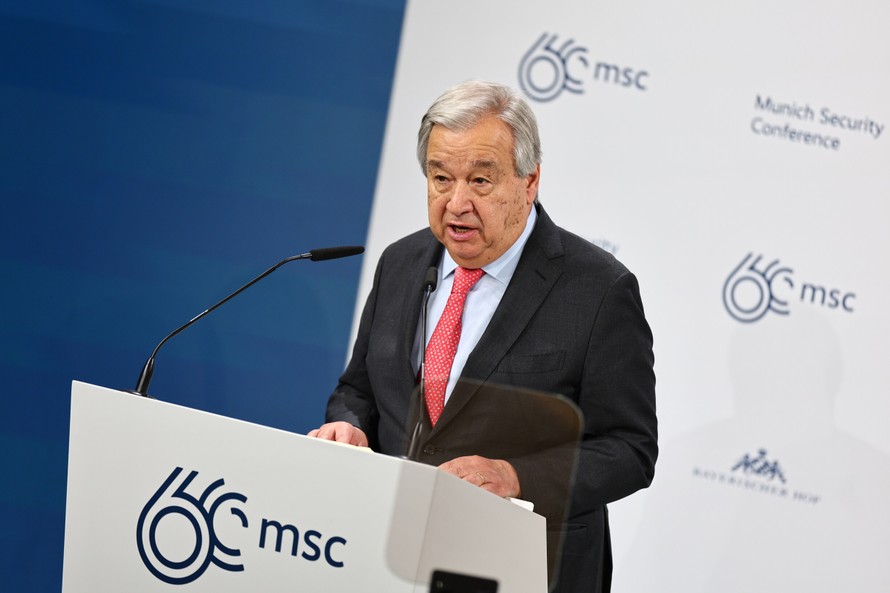 Tổng Thư ký Liên hợp quốc (LHQ) António Guterres.