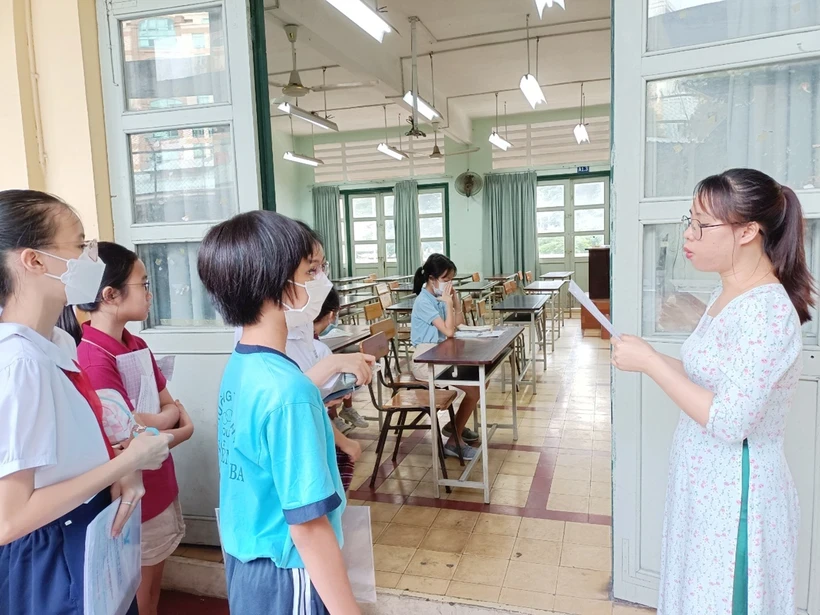 Thêm nhiều trường tổ chức thi tuyển lớp 6 tại TP Hồ Chí Minh