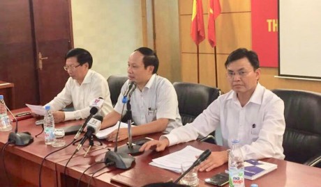 Bộ Tài nguyên & Môi trường tổ chức họp báo liên quan tới vụ việc ông Nguyễn Xuân Quang bị mất trộm trong quá trình thanh tra tại Long An.