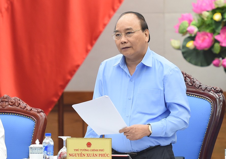 Thủ tướng Nguyễn Xuân Phúc chỉ đạo tại Hội nghị về công tác quản lý, bảo vệ rừng 