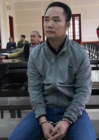 Nguyễn Văn Thái tại tòa.