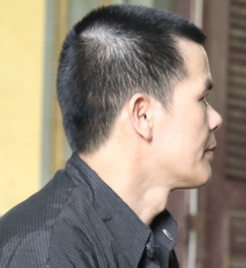 Nguyễn Văn Khải tại phiên tòa phúc thẩm. 
