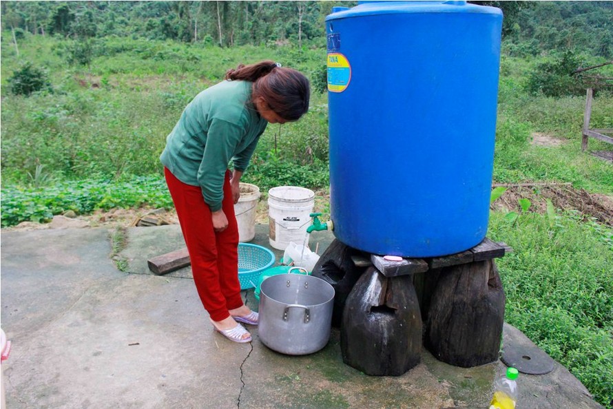 Người dân xã Thượng Hóa đang đối mặt với tình trạng thiếu nước sạch