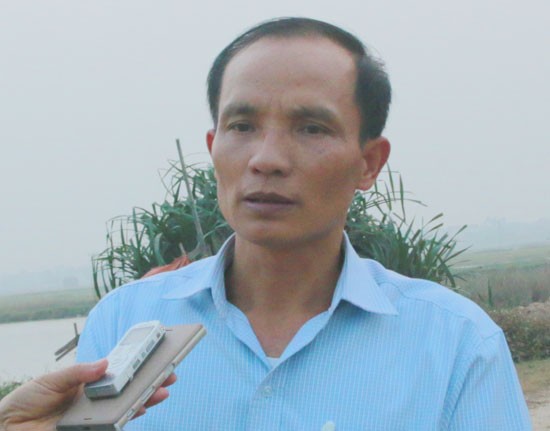 Ông Lê Đình Năng, Tổ trưởng tổ dân phố 13 phường Đồng Mai, Hà Đông.
