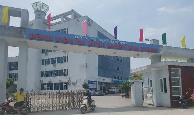 Bệnh viện huyện Kim Thành nơi xảy ra vụ việc
