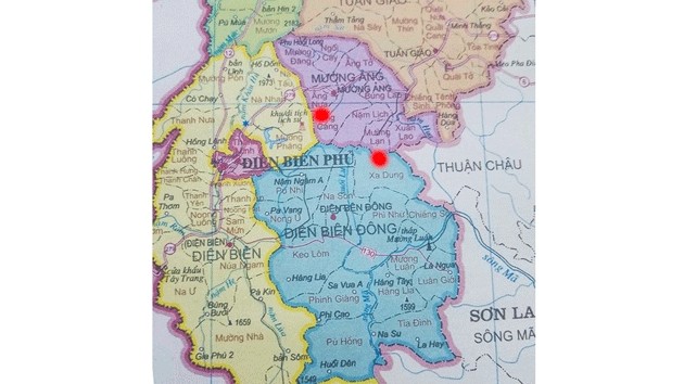Hai trận động đất liên tiếp xảy ra trên địa bàn tỉnh Điện Biên có tâm chấn cách nhau khoảng 10km (Ảnh: VOV).