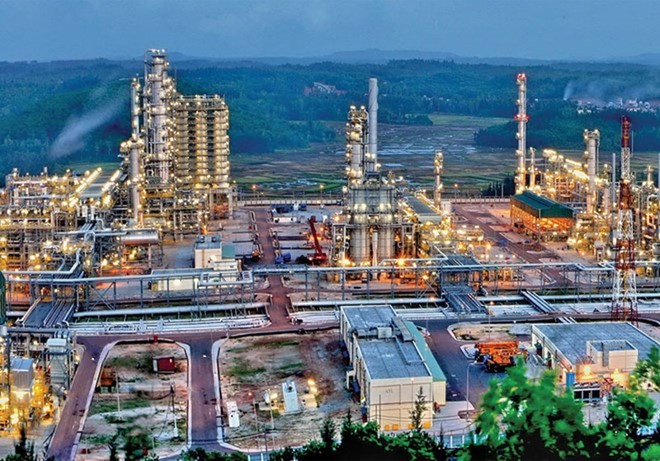 Nhà máy Lọc dầu Dung Quất. (Ảnh: HNX)