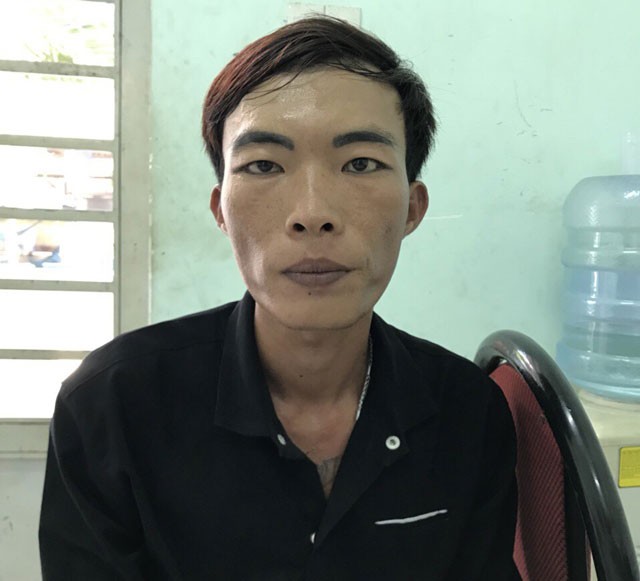 Đối tượng Dương Văn Thắng bị tạm giữ tại cơ quan Công an.