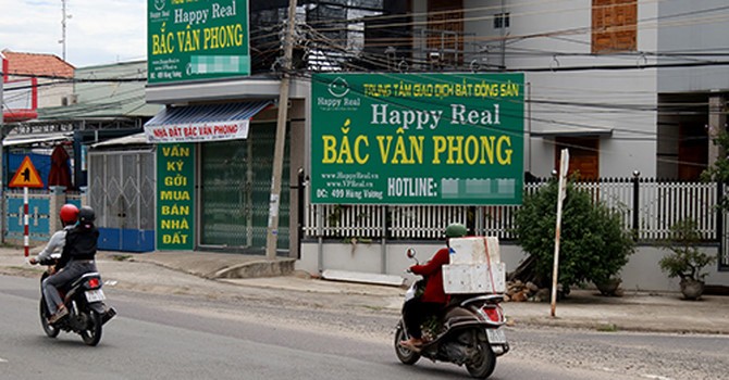 Sàn giao dịch bất động sản tại trung tâm huyện Vạn Ninh đồng loạt đóng cửa