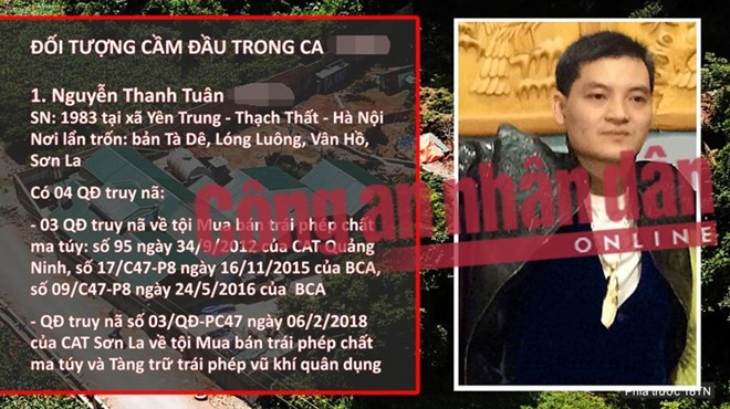 Đối tượng Nguyễn Thanh Tuân.
