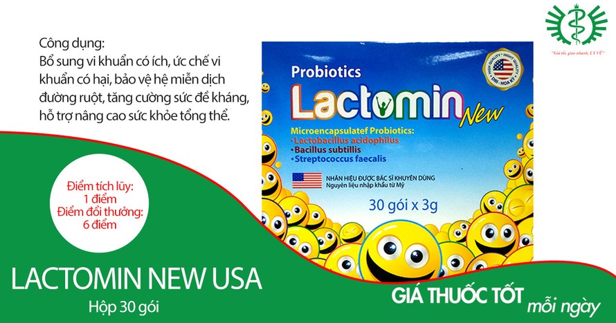 Thực phẩm Lactomin New của công ty Dược phẩm quốc tế USA bị phạt