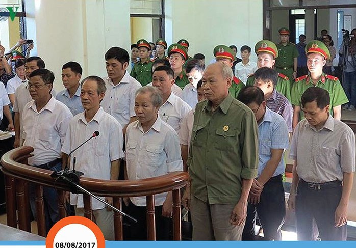 Infographics: Toàn cảnh vụ xét xử 14 cựu cán bộ sai phạm đất đai ở Đồng Tâm