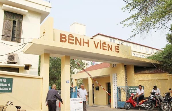 Bệnh viện E Hà Nội nơi cấp cứu hàng loạt các thanh niên 