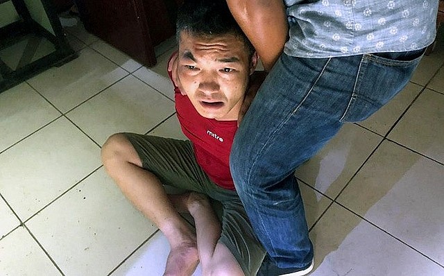 Đối tượng Quang đã bị bắt giữ. 