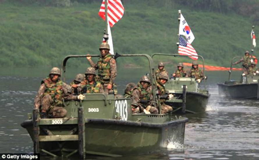 Binh sĩ Mỹ tại Hàn Quốc