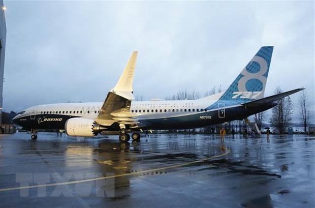Máy bay 737 MAX của Boeing tại nhà máy ở Renton, Washington, Mỹ. (Ảnh: AFP/ TTXVN)