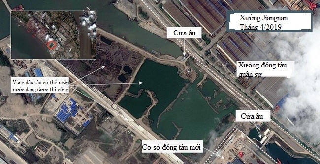 Hình ảnh vệ tinh CSIS đã thu được. Ảnh: Reuters
