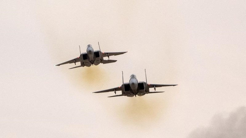 Tiêm kích F-15 của Israel. Ảnh: AFP