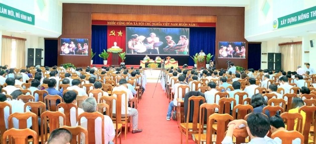 Hội nghị Tổng kết 10 năm triển khai tại vùng Duyên hải Nam Trung bộ và Tây Nguyên.