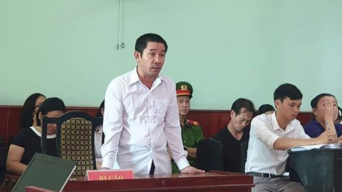 Ông Nguyễn Văn Chánh tại phiên tòa