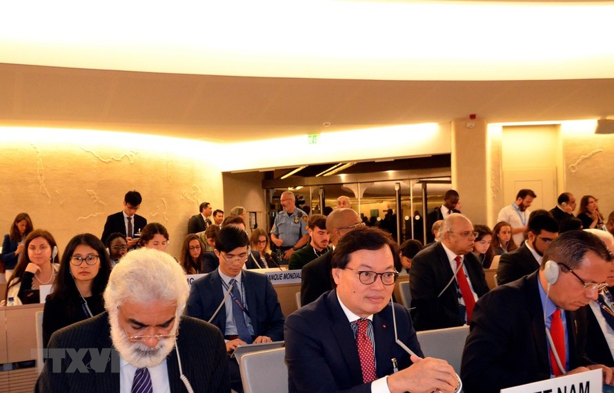 Đại sứ Dương Chí Dũng dẫn đầu đoàn Việt Nam tham dự Khóa họp thứ 42 Hội đồng Nhân quyền Liên hợp quốc tại Geneva