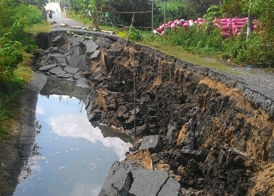 Các địa phương ở vùng Bán đảo Cà Mau đang đối mặt với sụt lún nhiều nhất 
