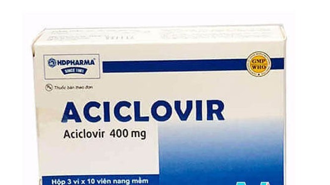 Thuốc Aciclovir 400mg bị thu hồi vì không đạt tiêu chuẩn chất lượng
