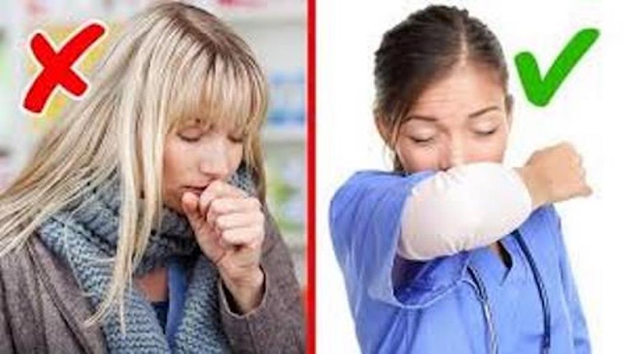 Che miệng khi hắt hơi là thói quen tốt giúp bảo vệ cơ thể chống lại Covid-19.