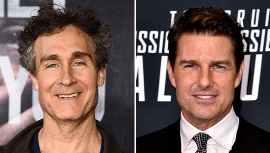 Đạo diễn Doug Liman (trái) và tài tử Tom Cruise.