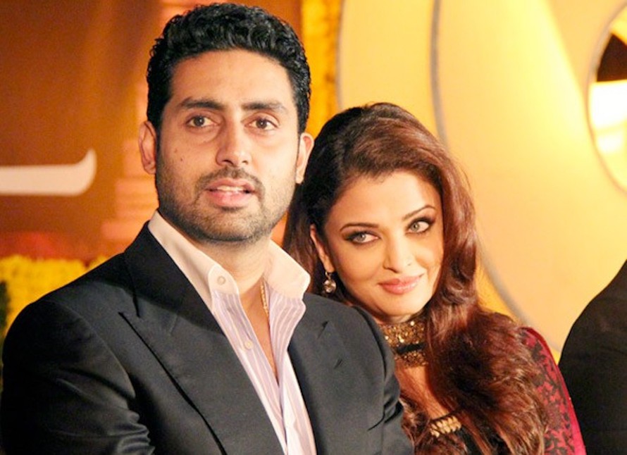 Aishwarya Rai và chồng 