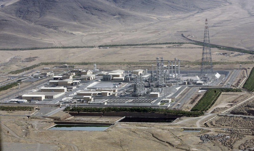 Cơ sở hạt nhân Natanz của Iran.
