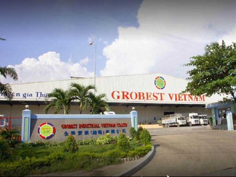 Công ty TNHH Grobest Industrial (Việt Nam) (trụ sở chính tại số 9 đường 3A, Khu công nghiệp Biên Hòa 2, phường Long Bình Tân, thành phố Biên Hòa, tỉnh Đồng Nai)