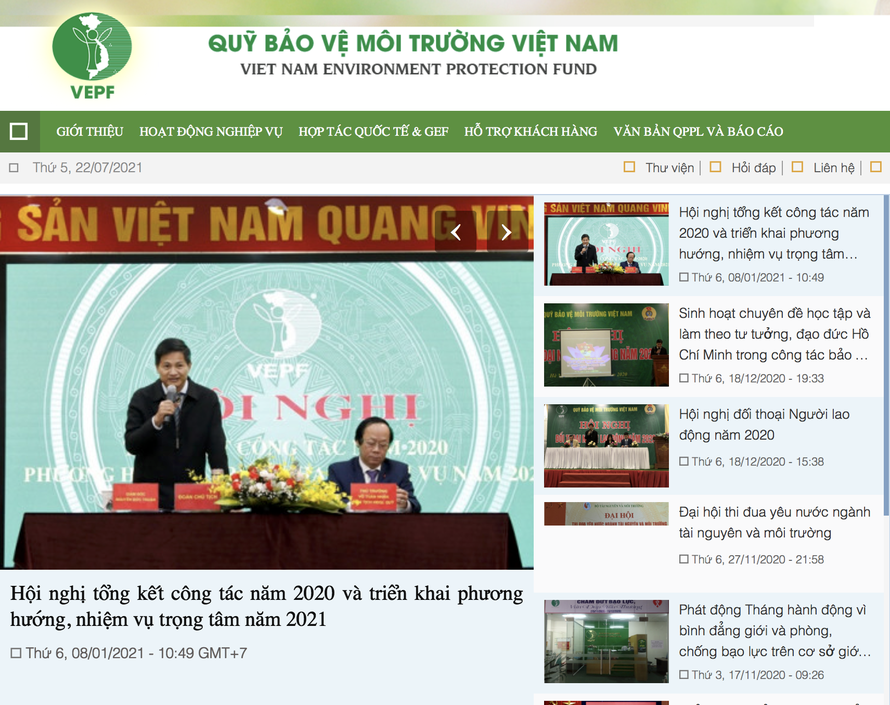 Giám đốc Quỹ Bảo vệ Môi trường Việt Nam lên tiếng về thông tin hoạt động kém hiệu quả