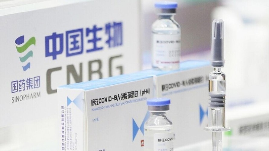Vaccine ngừa COVID-19 của hãng dược phẩm Sinopharm (Trung Quốc).