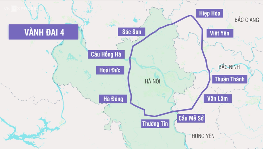 Dự án đường Vành đai 4 Hà Nội: Thành lập Hội đồng thẩm định