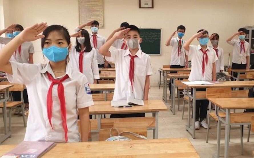 Thanh Hoá: Gần 40.000 học sinh thị xã Nghi Sơn trở lại trường