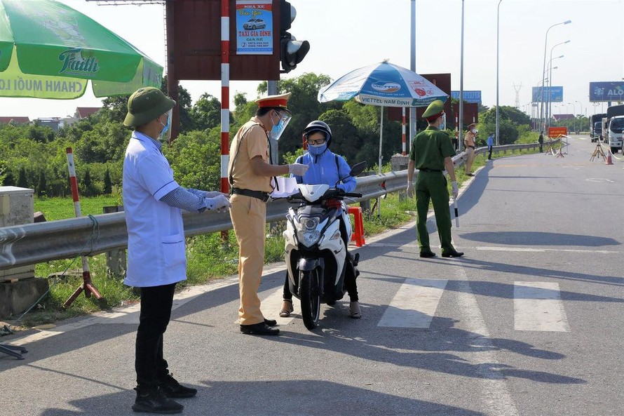 Từ 16/10, người vào tỉnh Nam Định không phải xuất trình kết quả xét nghiệm SARS-CoV-2