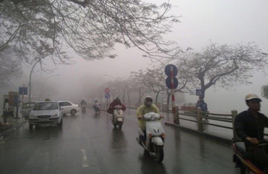 Bắc Bộ và Bắc Trung Bộ xuất hiện sương mù, Nam Bộ đề phòng xảy ra lốc
