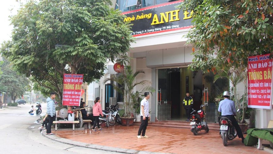 Nhiều nhà hàng trên địa bàn tỉnh Bắc Giang chủ động đóng cửa để phòng dịch COVID-19. (Ảnh minh hoạ)
