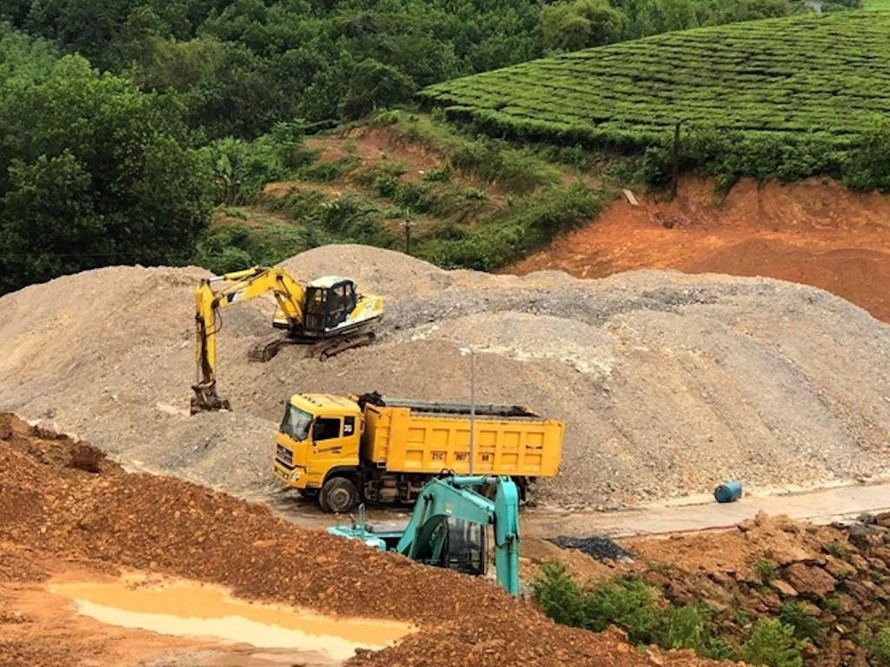 Phú Thọ thanh tra việc khai thác đất của Công ty Ngọc Đồng