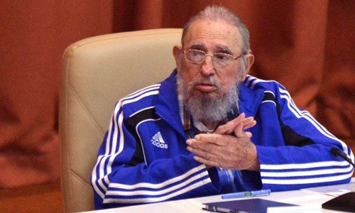 Cựu Chủ tịch Cuba Fidel Castro. Ảnh: AFP.
