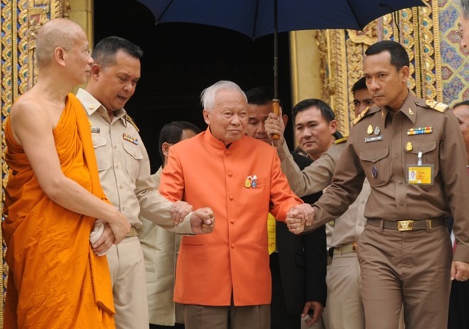 Tướng Prem trở thành quan nhiếp chính vì ông là chủ tịch Hội đồng Cơ mật. Ảnh: The Nation.