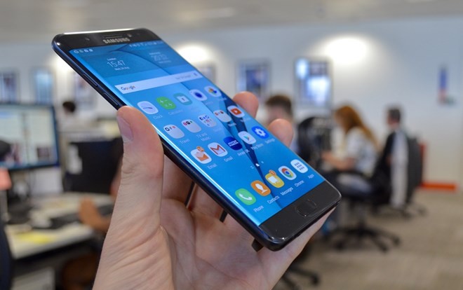 Điện thoại Galaxy Note 7. (Nguồn: IBTimes UK)