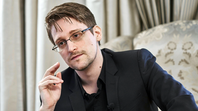Cựu nhân viên của Cơ quan An ninh Quốc gia Mỹ (NSA) Edward Snowden.